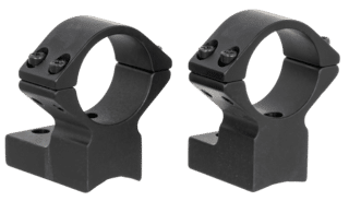 Talley 1" High Extended Scope Rings for Winchester Model 70 .860" has a black finish